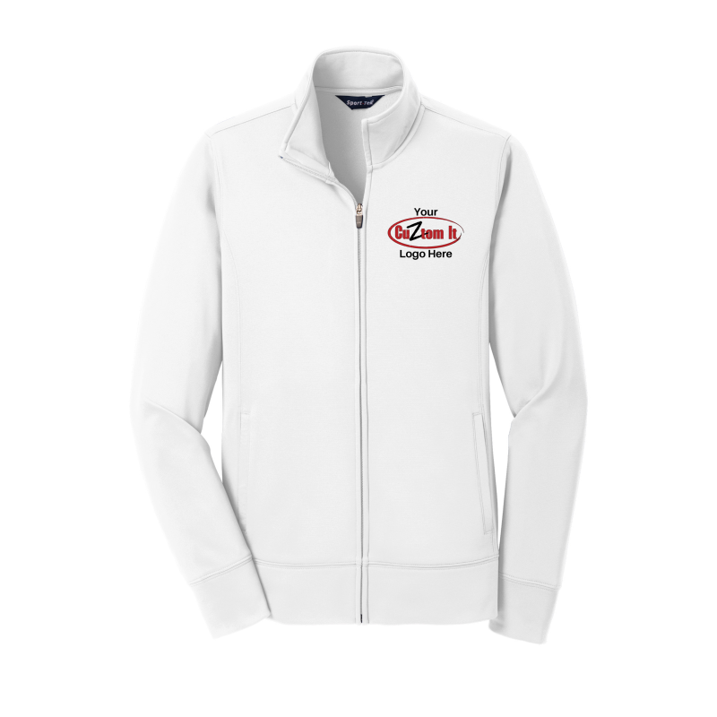 Sport-Tek® Women's Sport-Wick® Fleece Full-Zip Jacket