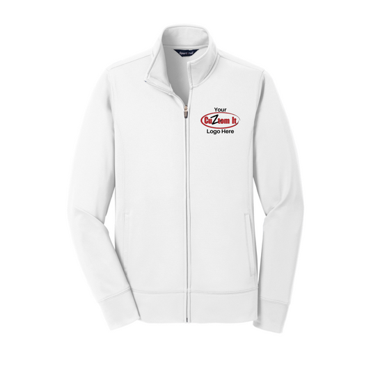 Sport-Tek® Women's Sport-Wick® Fleece Full-Zip Jacket