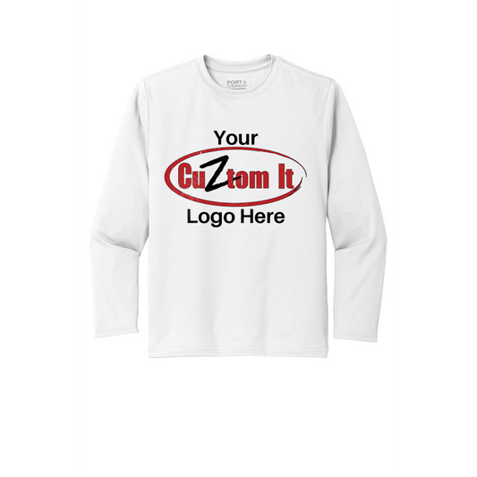 Kids Long Sleeve Performance Tee