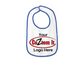 Baby Contrast Trim Terry Bib